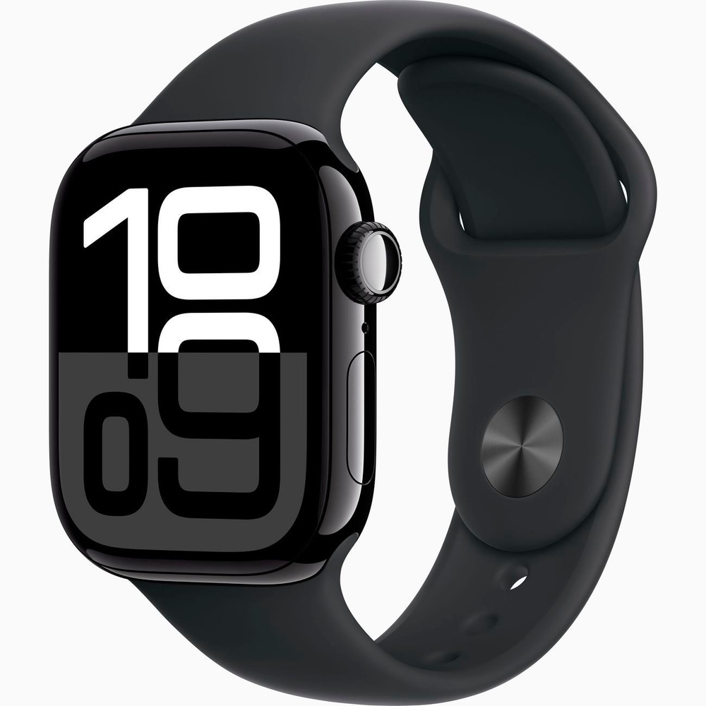 Умные часы Apple Watch S10 46mm, Черный (Jet Black), Global #1