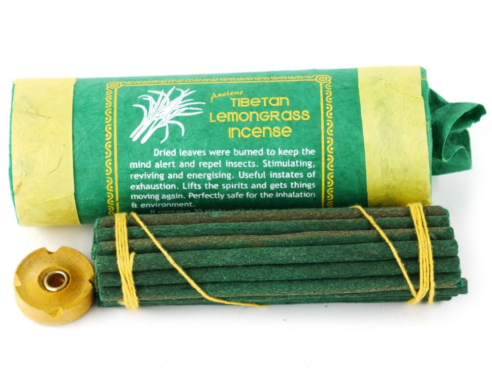 Благовоние тибетское Лемонграсс (Tibetan Lemongrass Incense) 60 гр #1