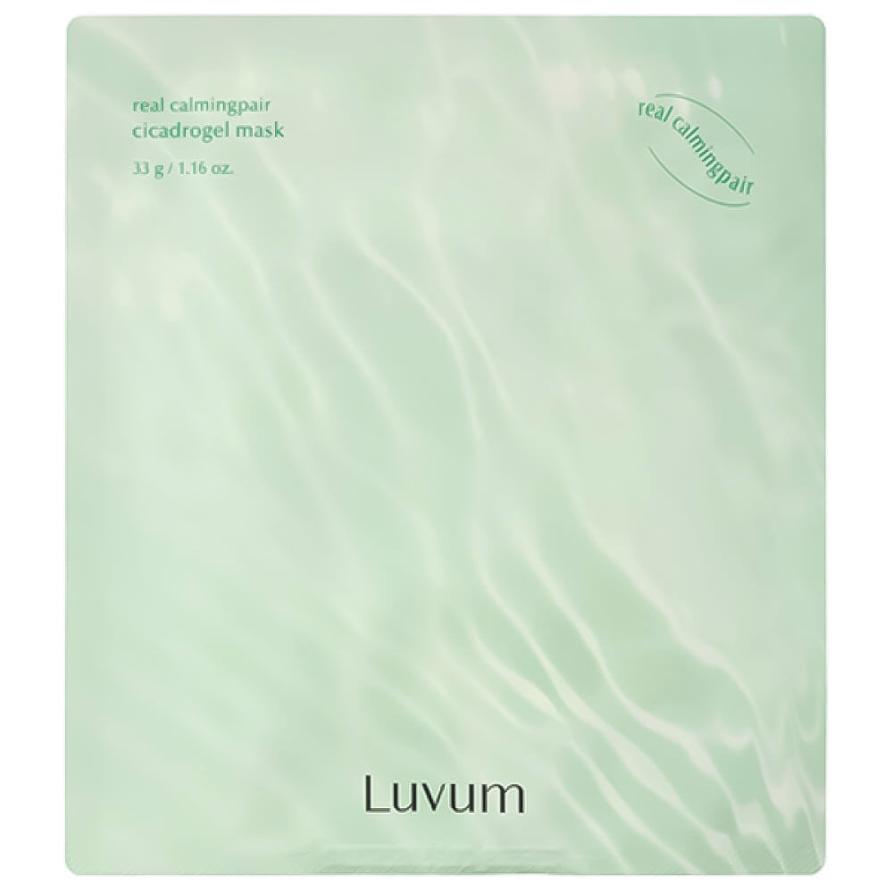 Тающая гелевая маска с центеллой Luvum Calming Repair Cica Gel Mask #1