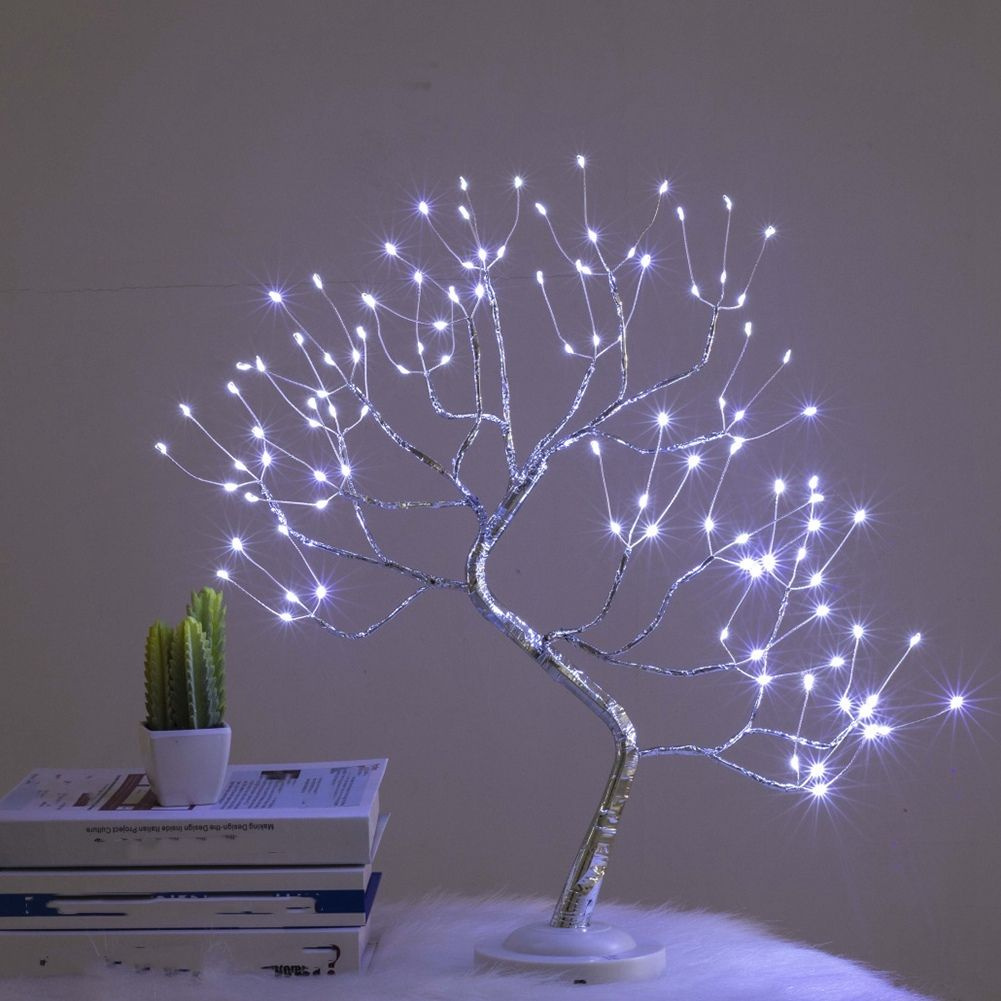 Светильник светодиодное дерево белое