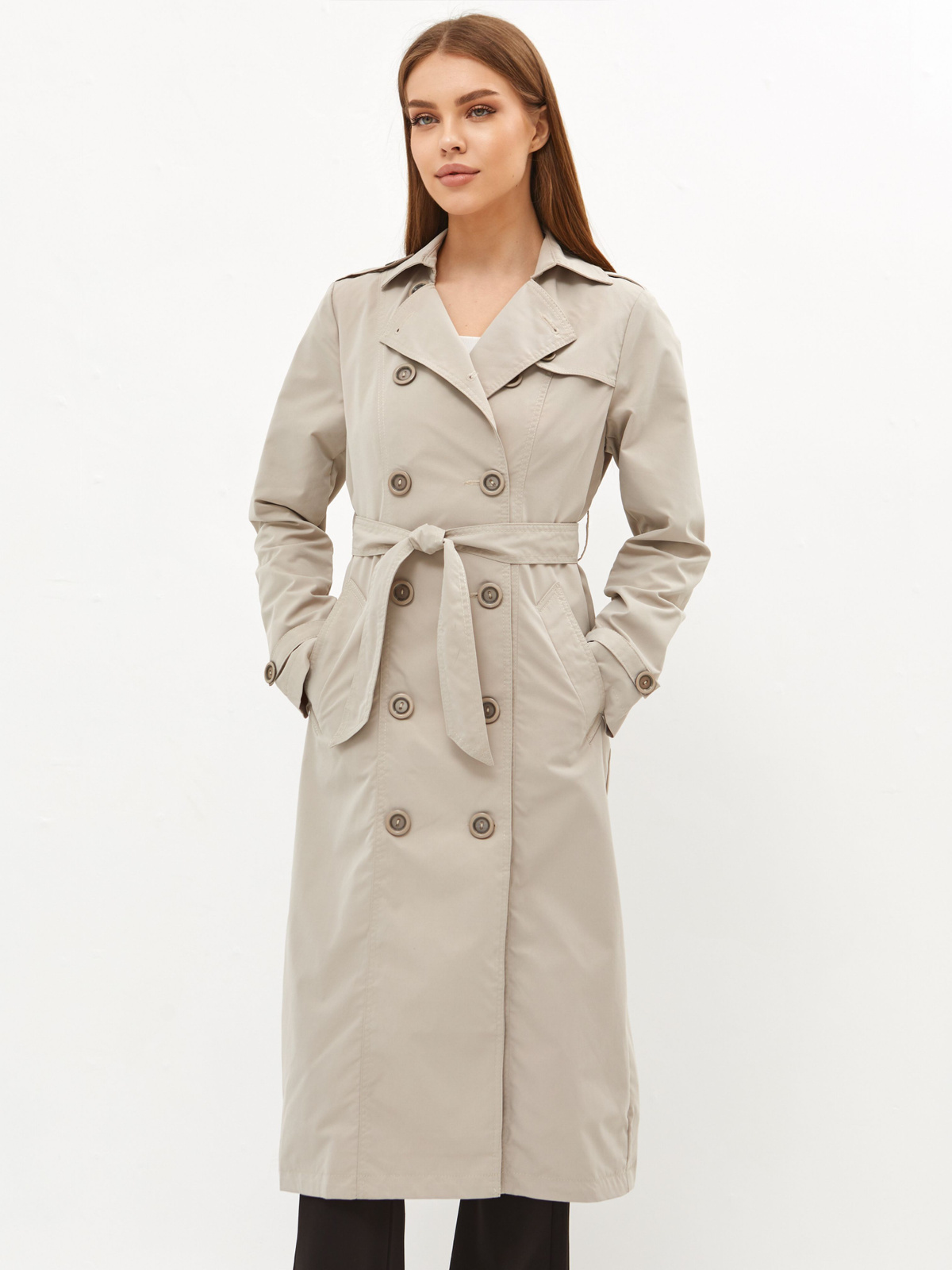 Универсальная женская куртка для любого роста! Например для высоких ПАРАМЕТРЫ МОДЕЛИ НА ФОТО: рост 177 89-60-95 размер куртки на модели 42