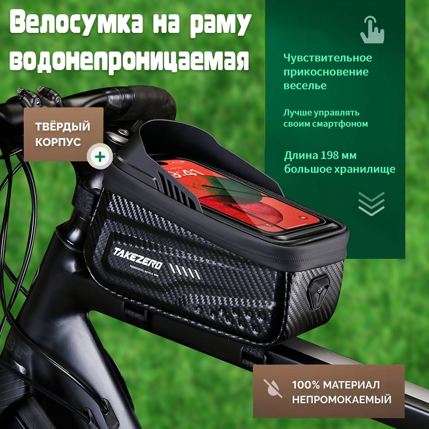 Сумкавелосипедная