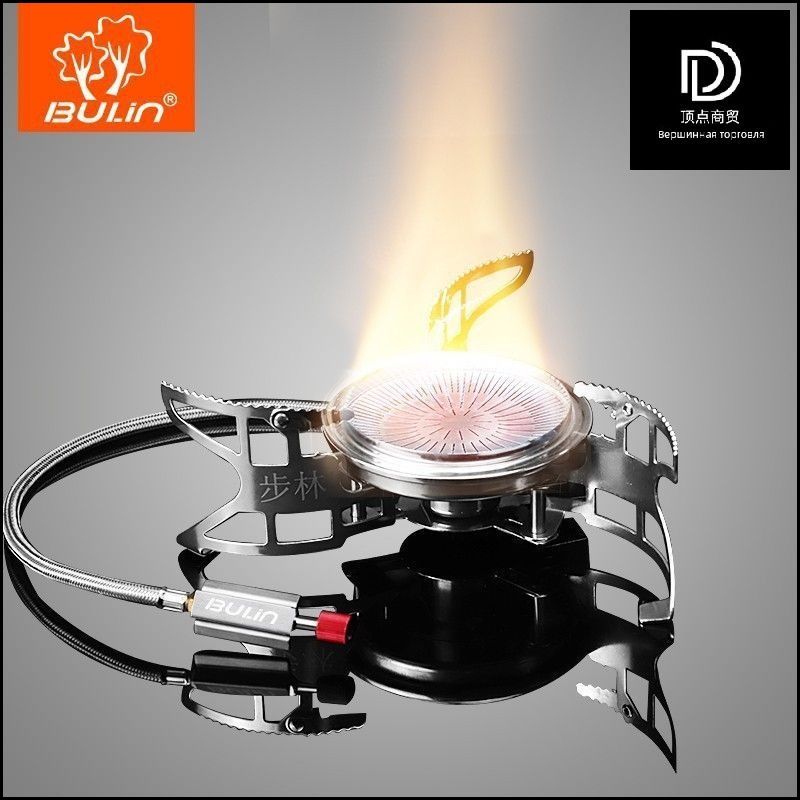 ЭксклюзивныйкомплектBULINB15S2400смощнойгорелкойдляальпинизма,кастрюлейигазовойплитой