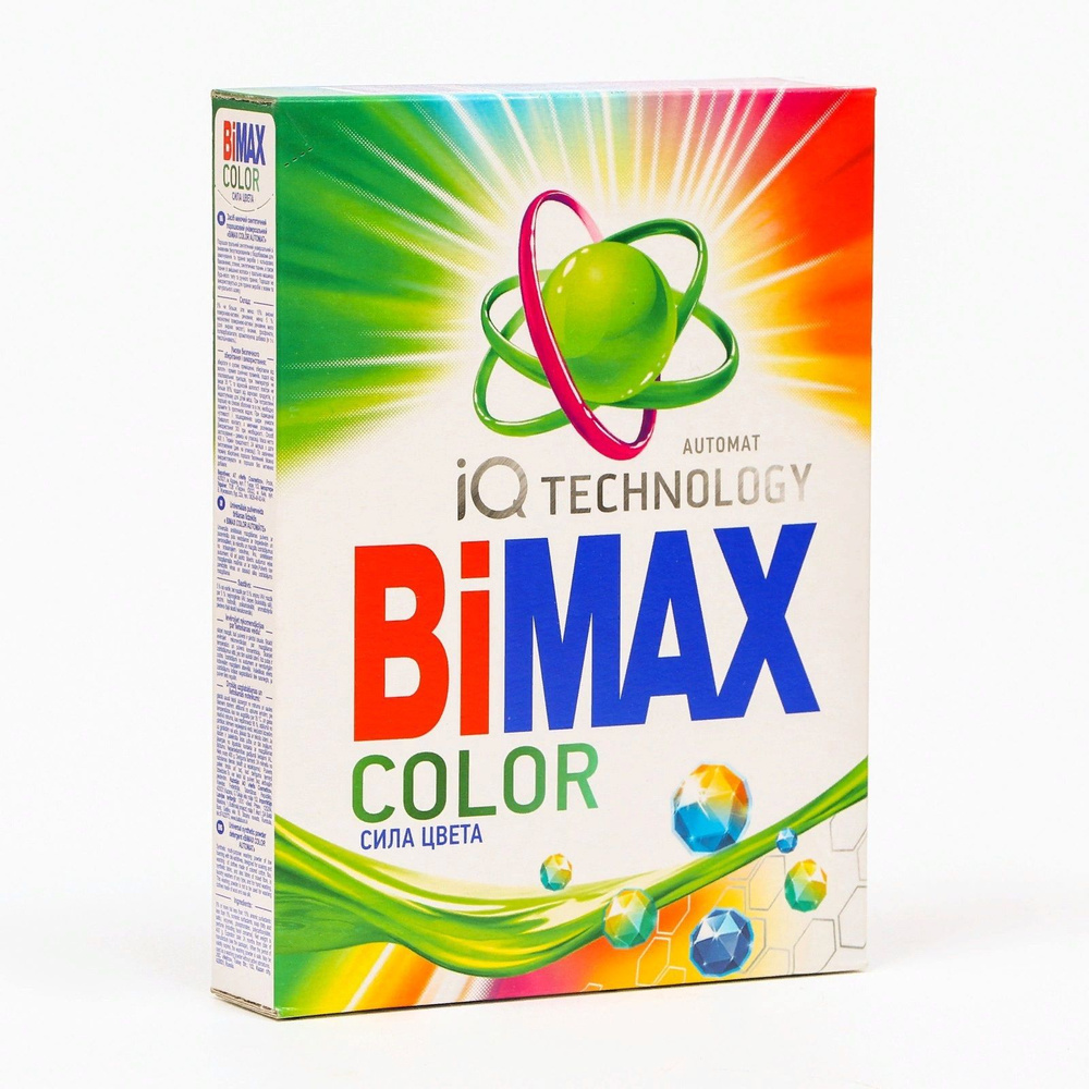 BiMAX Стиральный порошок Color автомат, универсальное, 400 г #1