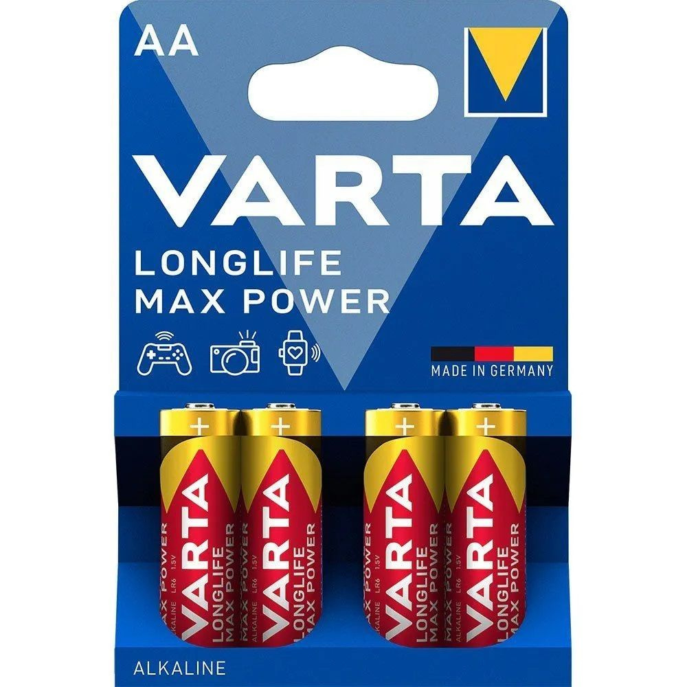 Varta Батарейка AA, Щелочной тип, 1,5 В, 4 шт #1