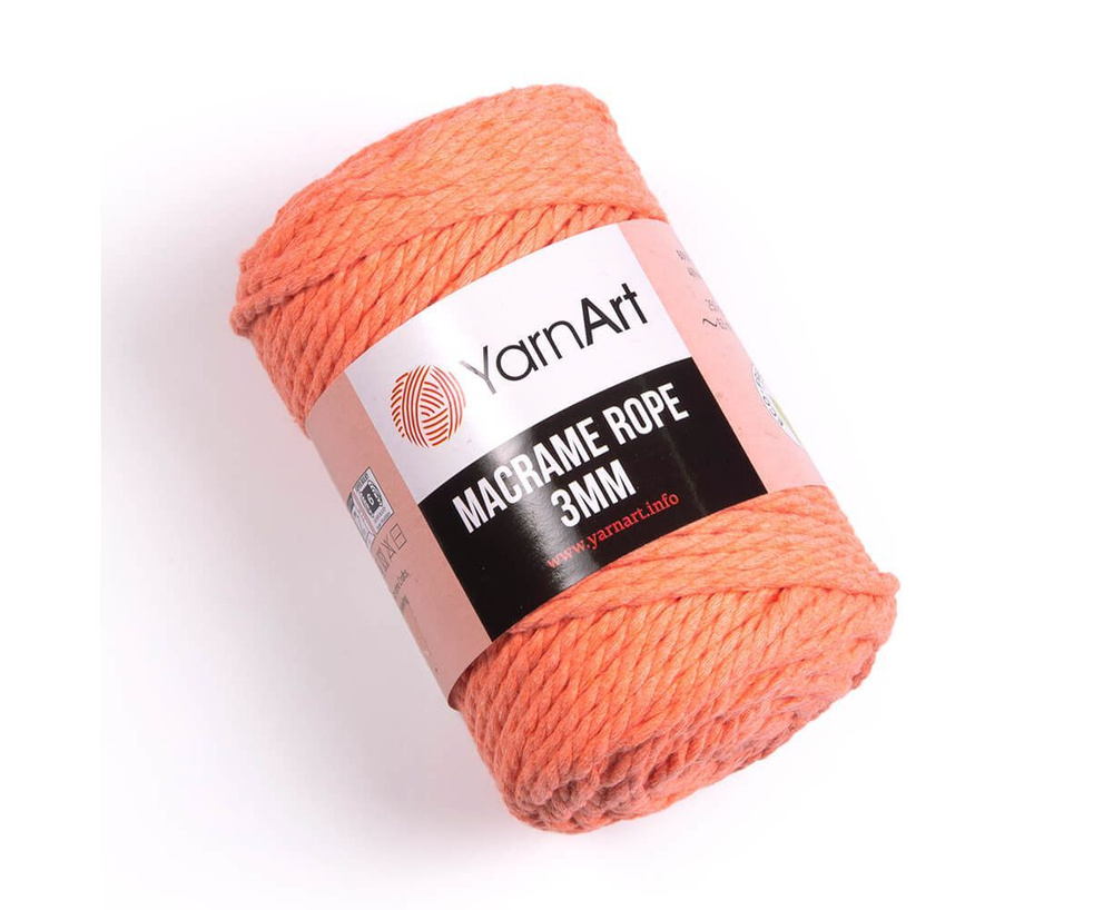 пряжа Макраме Роп 3 мм (Macrame Rope 3 mm) #1