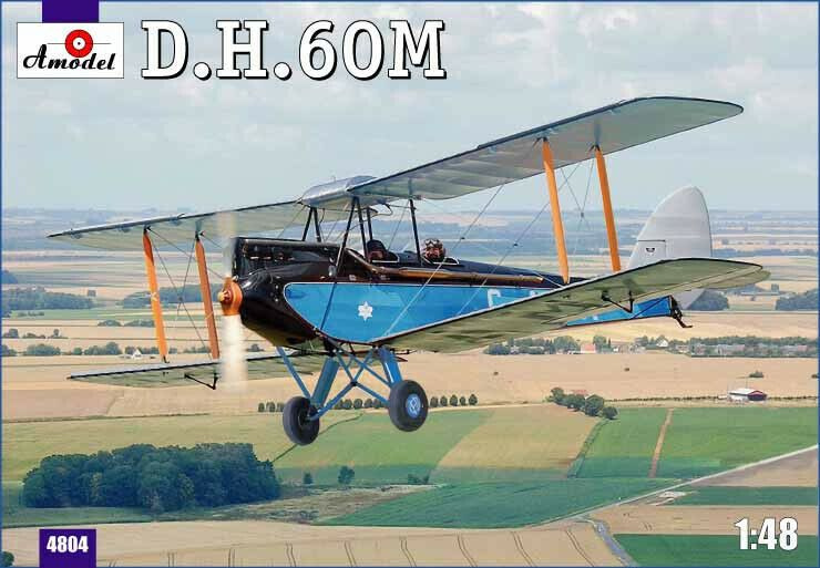 Amodel 4804 Биплан d.H. DH.60M (1/48) #1