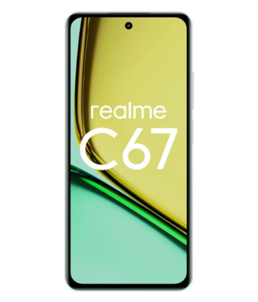 realme Смартфон C67 ядер - 8x(2.8 ГГц), 2 SIM, IPS, 2400x1080, камера 108+2 Мп, NFC, 4G, GPS, 5000 мА*ч #1