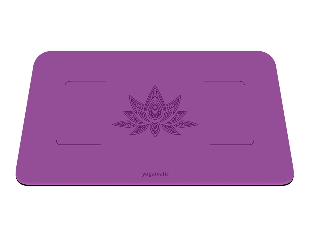 Мини коврик для йоги Art Yogamatic Yoga Pad Max Purple #1