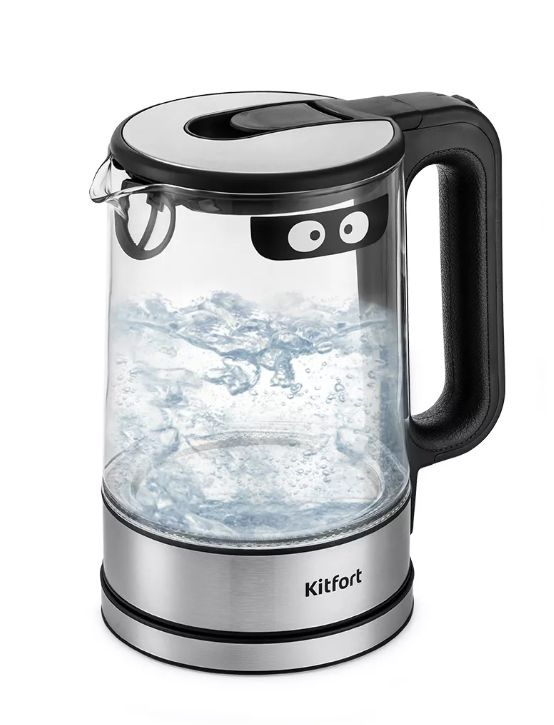 Kitfort Электрический чайник Чайник Kitfort КТ-6128, серый #1