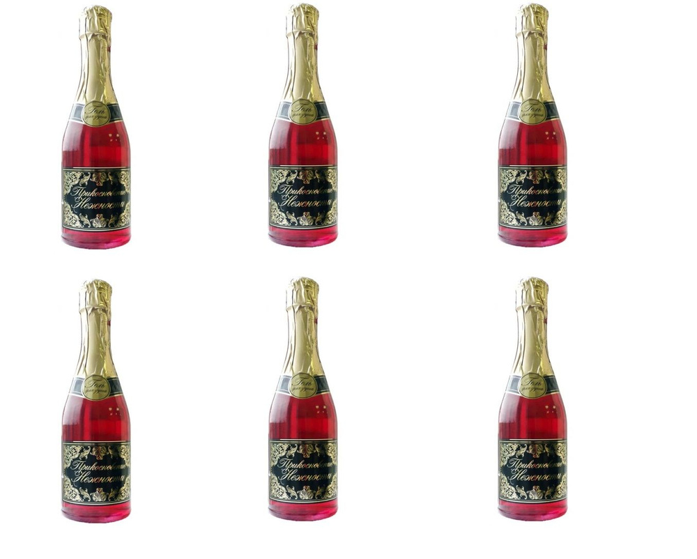 Гель для душа Шампанское Прикосновение нежности - розовый, 550 мл х 6шт  #1