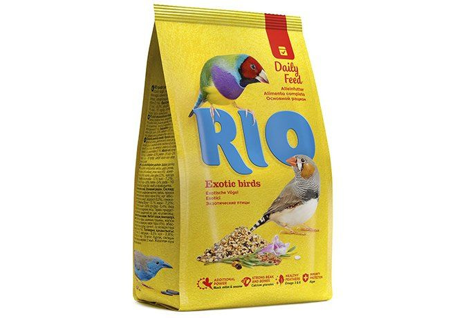 Rio Daily Feed Exotic Birds / Корм Рио для экзотических птиц Основной рацион 1 кг  #1