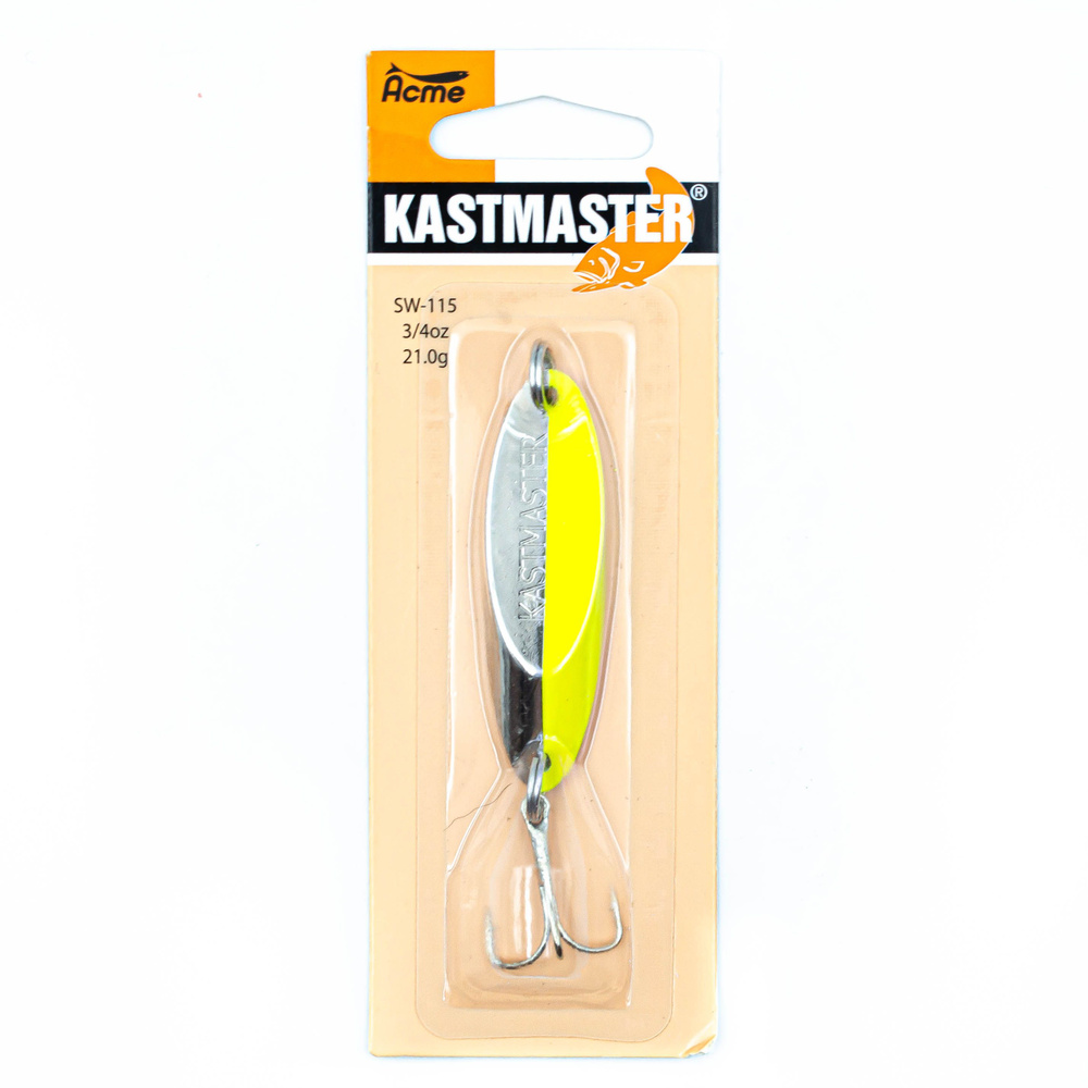 Блесна Acme Kastmaster SW115/CHCS колебалка для рыбалки на щуку 21г #1