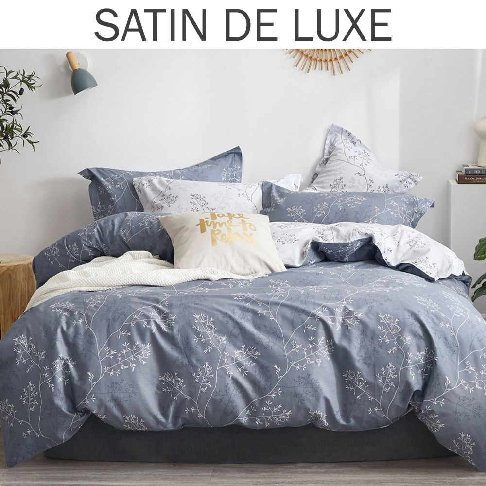 Постельное белье 2 спальное Cleo Satin de Luxe комплект пододеяльник на молнии сатин хлопок  #1