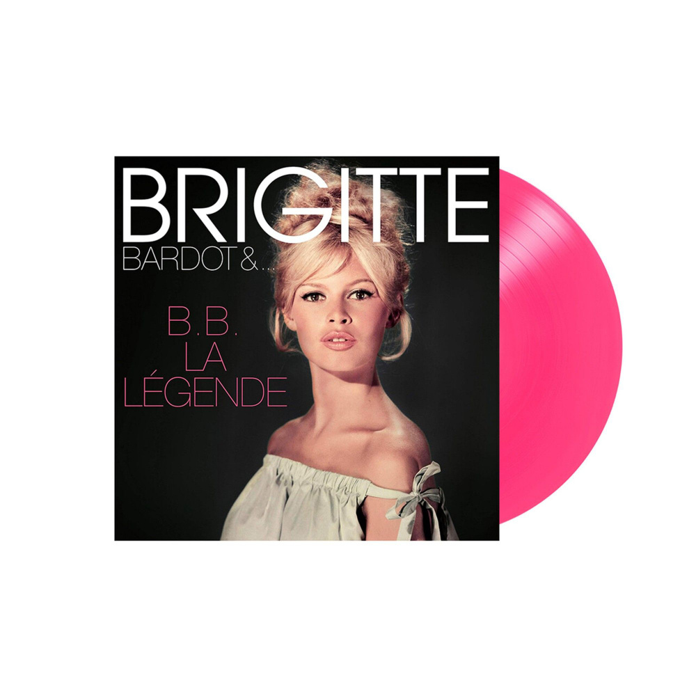 Brigitte Bardot B.B. La Legende Transparent Magenta Vinyl (LP) Брижит Бардо на цветном виниле  #1