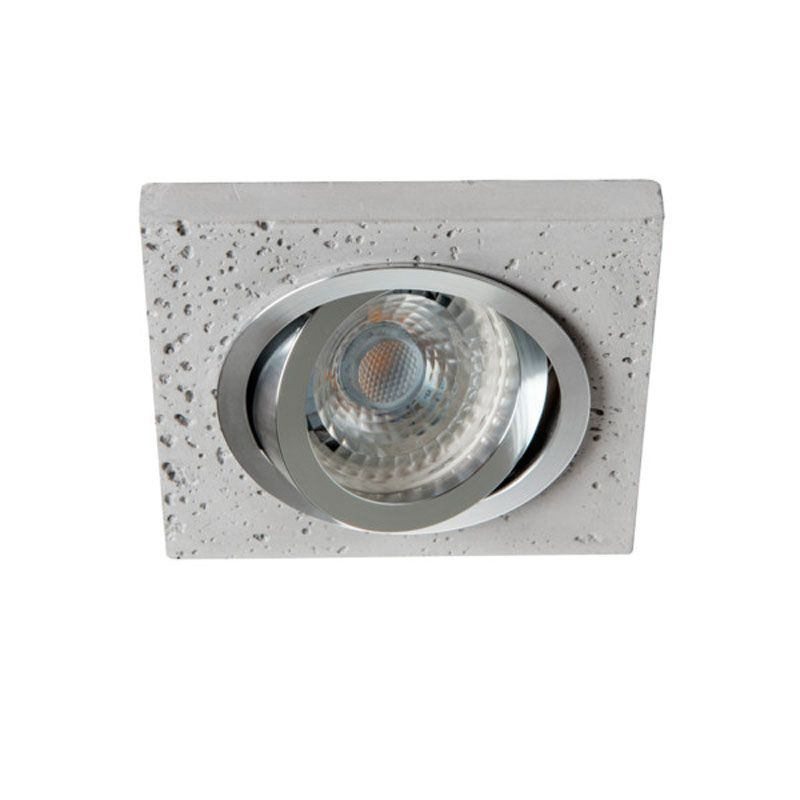 Кольцо декоративное для точечного светильника Kanlux CEMIN DTL-GR квадрат, серый 27230  #1