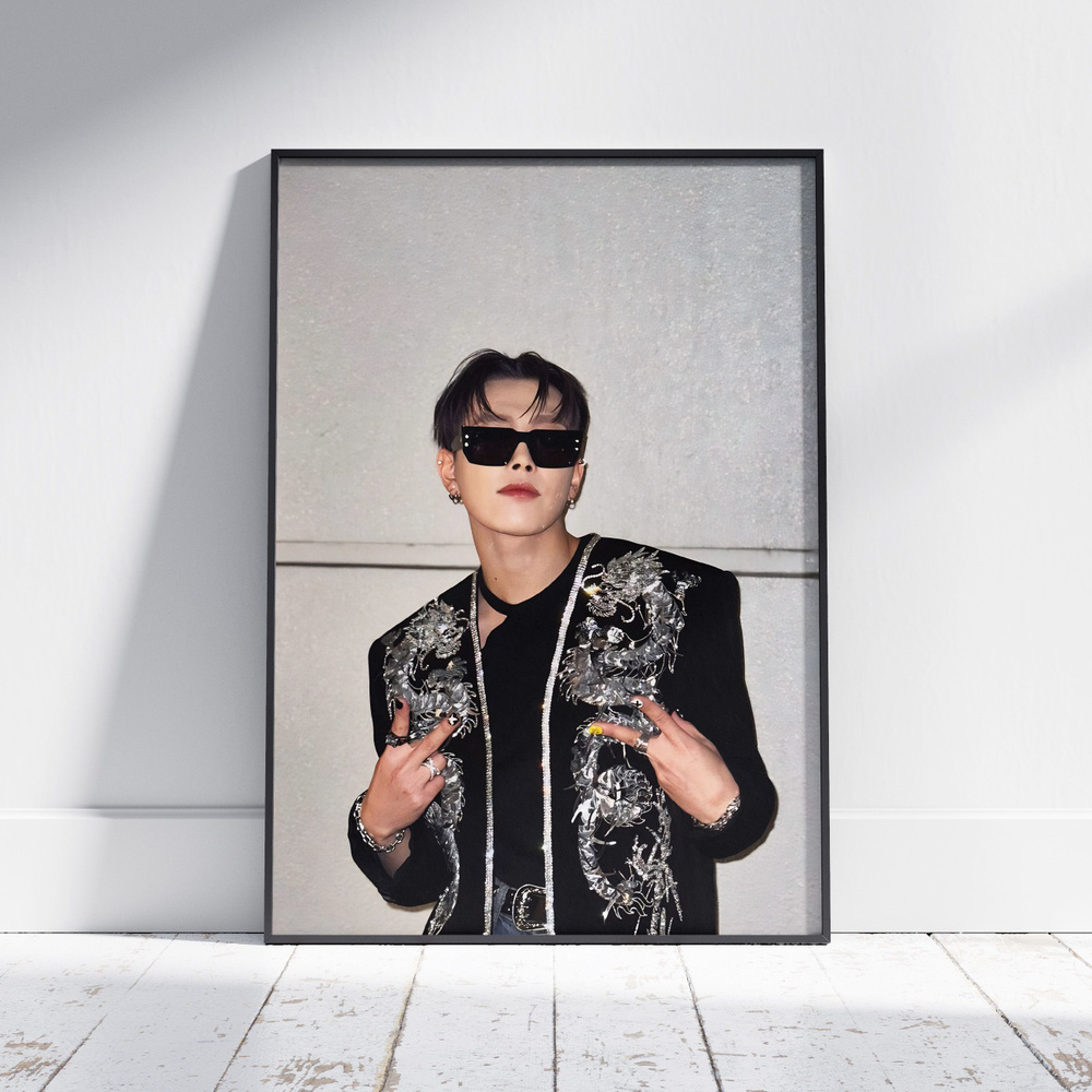 Плакат на стену для интерьера ATEEZ (Хонджун - Hongjoong 16) - Постер по K-POP музыке формата A3 (30x42 #1
