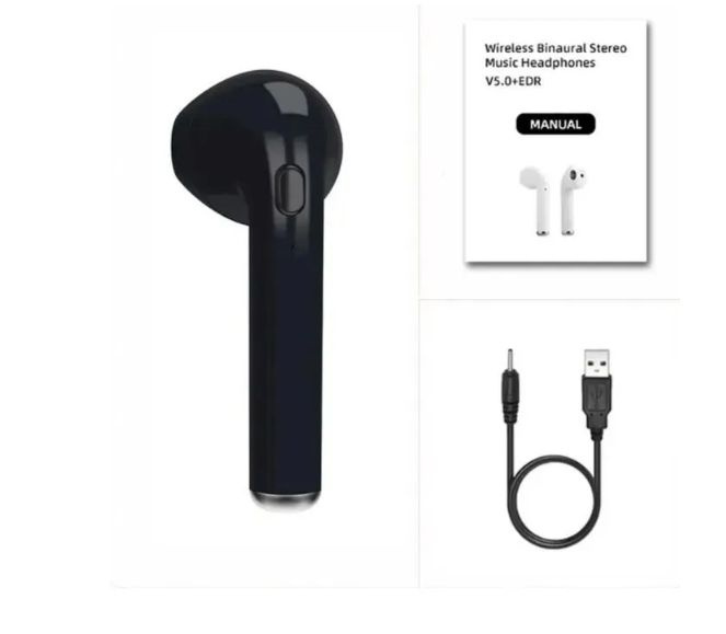 Беспроводной наушник Bluetooth, цвет черный #1