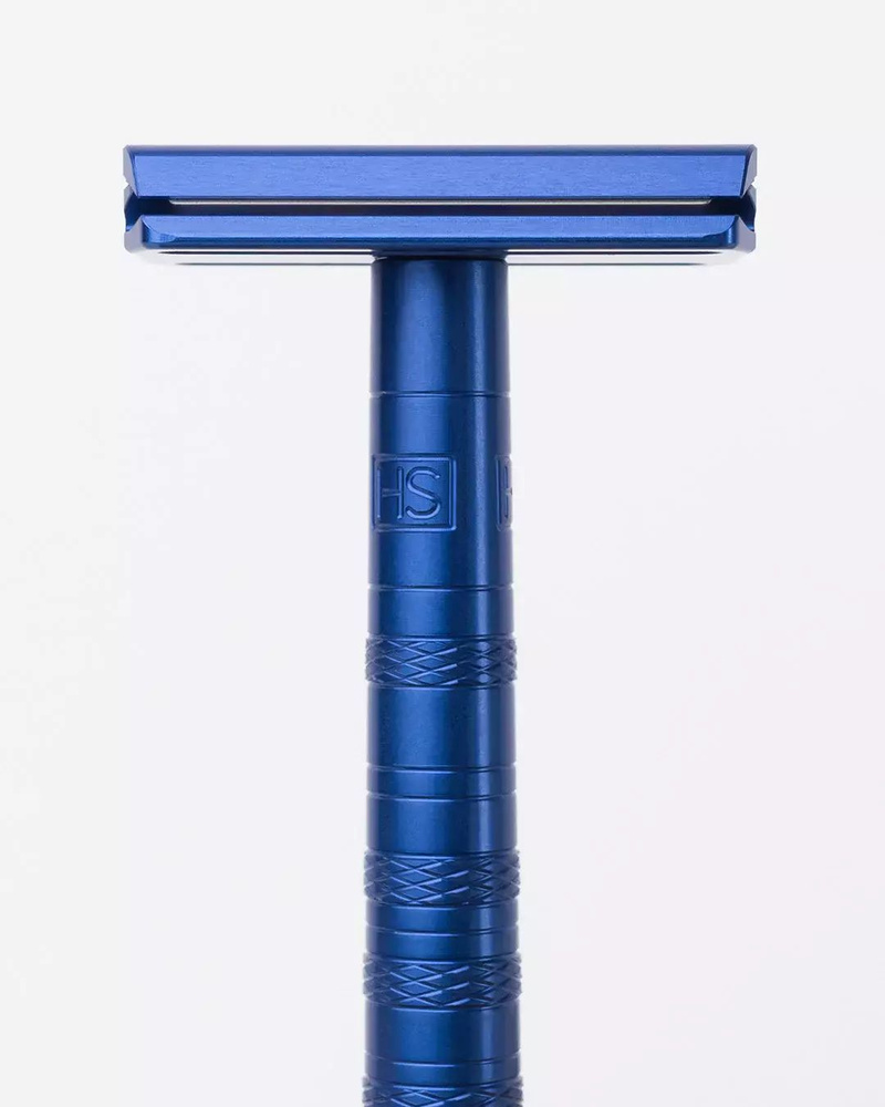 Т-образная бритва Henson Shaving AL13 v2.0, синяя, Mild #1