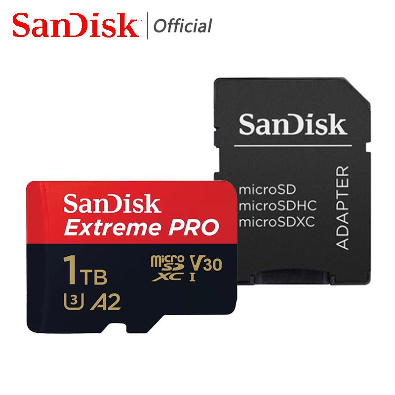 SanDisk Карта памяти Extreme PRO 1 ТБ (SDSQXCD-1T00) #1