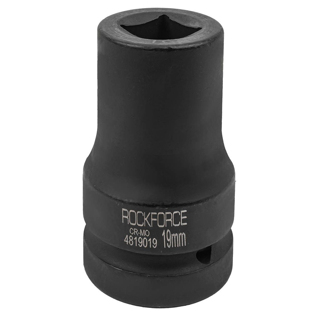 Головка ударная для футорки 1'', 19мм (4гр.) RockForce RF-4819019 #1