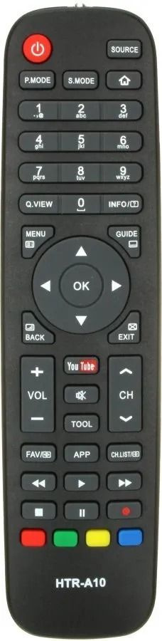 Пульт управления аналог для телевизора HAIER HTR-A10 LCD, TV , YouTube  #1