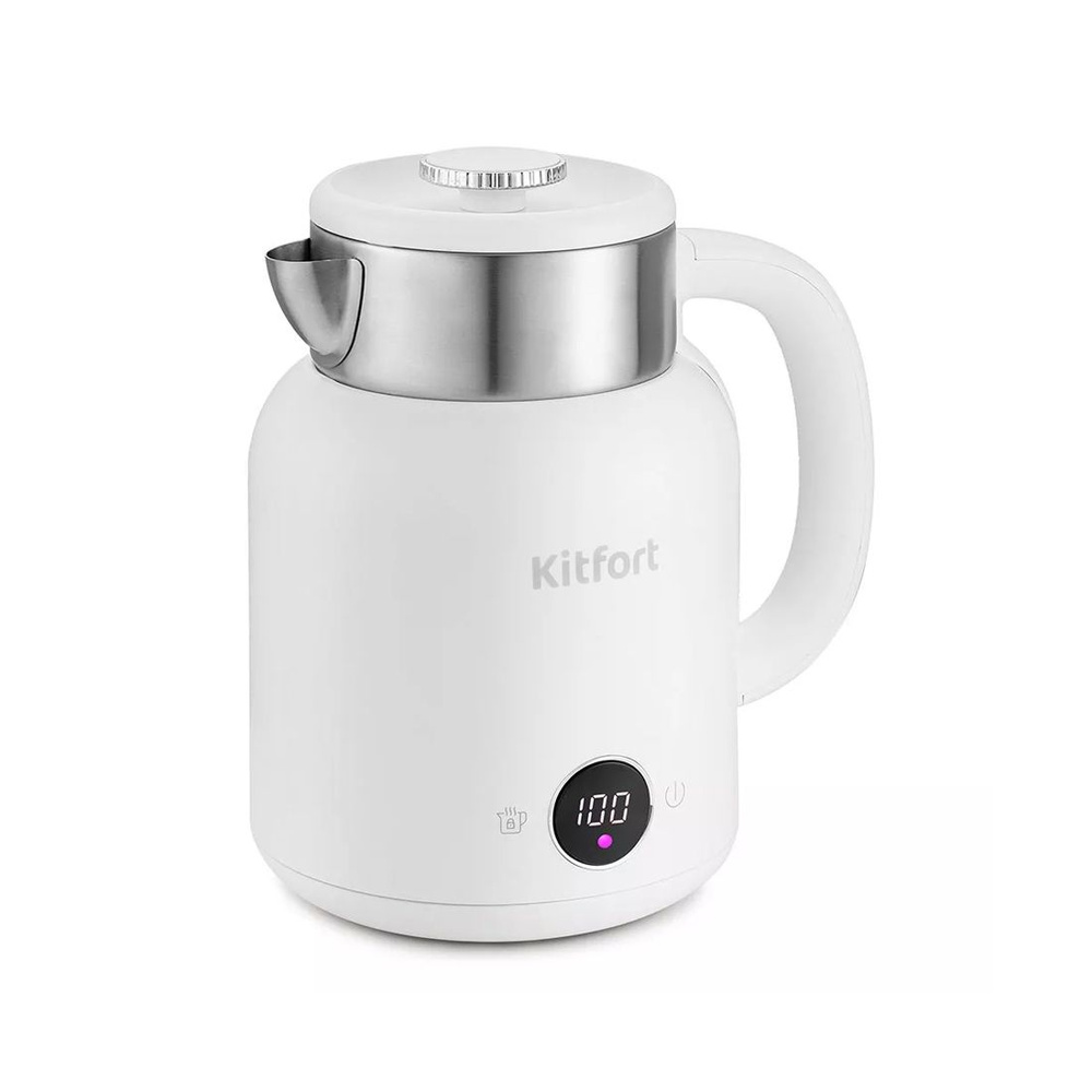 Kitfort Электрический чайник Чайник электрический КТ-6196-2 белый  #1