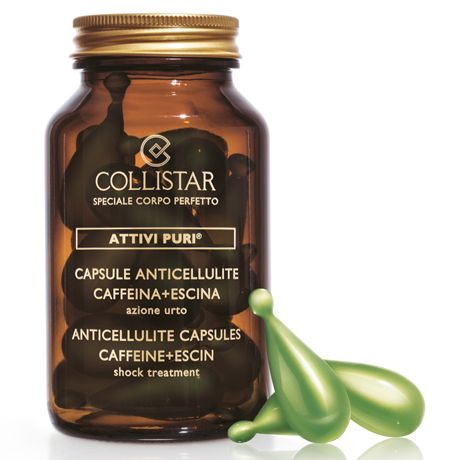 COLLISTAR Активное антицеллюлитное средство в капсулах CAPSULE ANTICELLULITE CAFFEINA ESCINA, 14 шт. #1