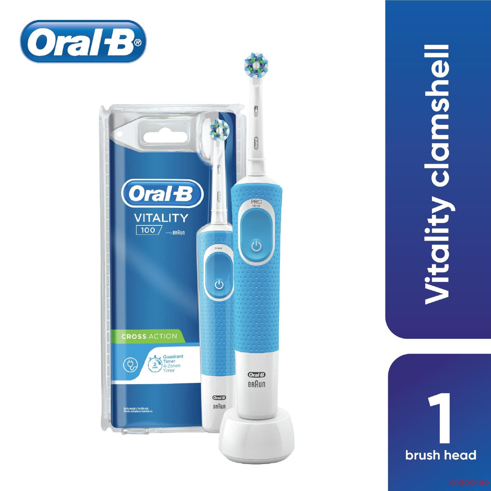 Oral-B Электрическая зубная щетка Vitality 100 CLS, синий #1