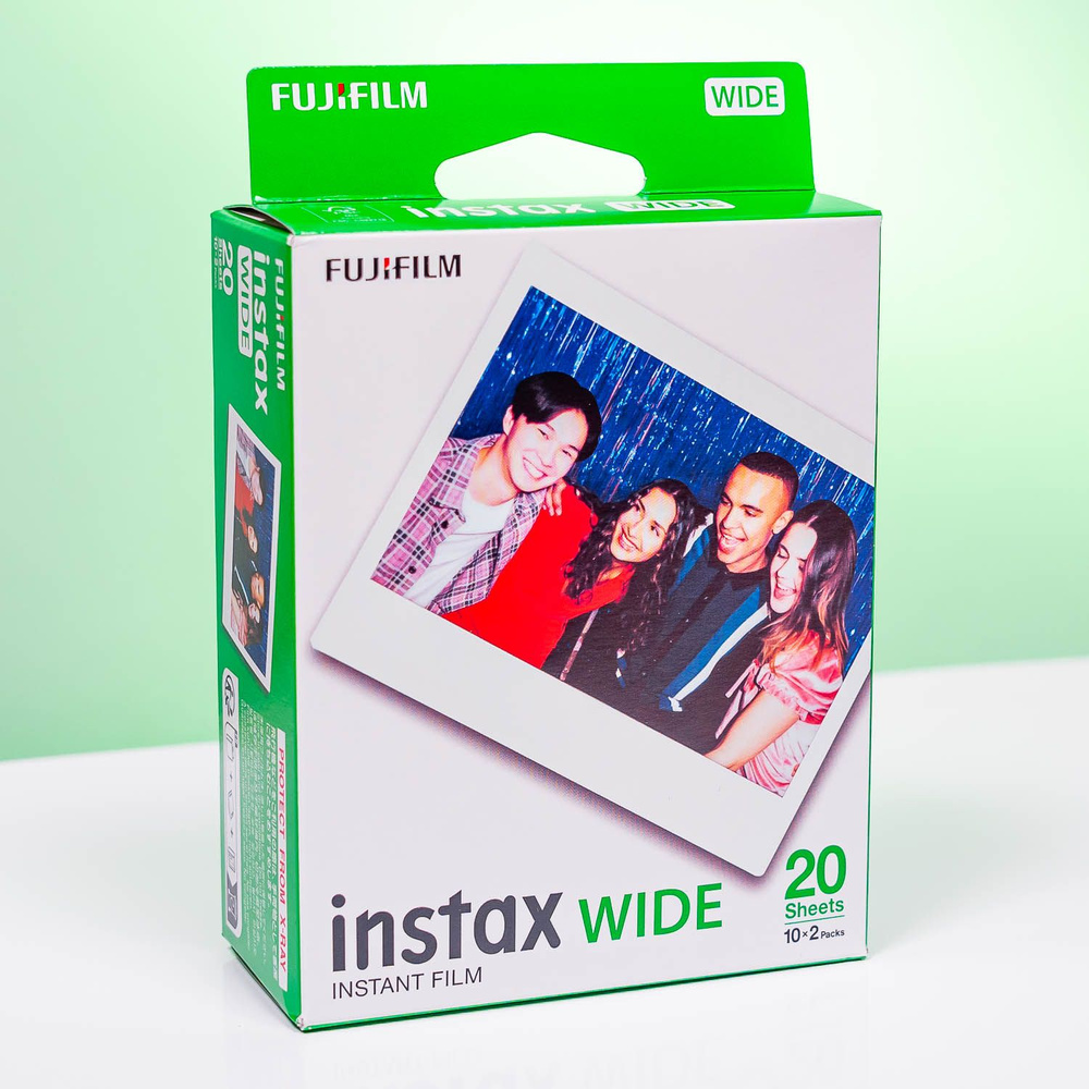 Картридж Instax Wide на 20 фотографий с белыми рамками #1