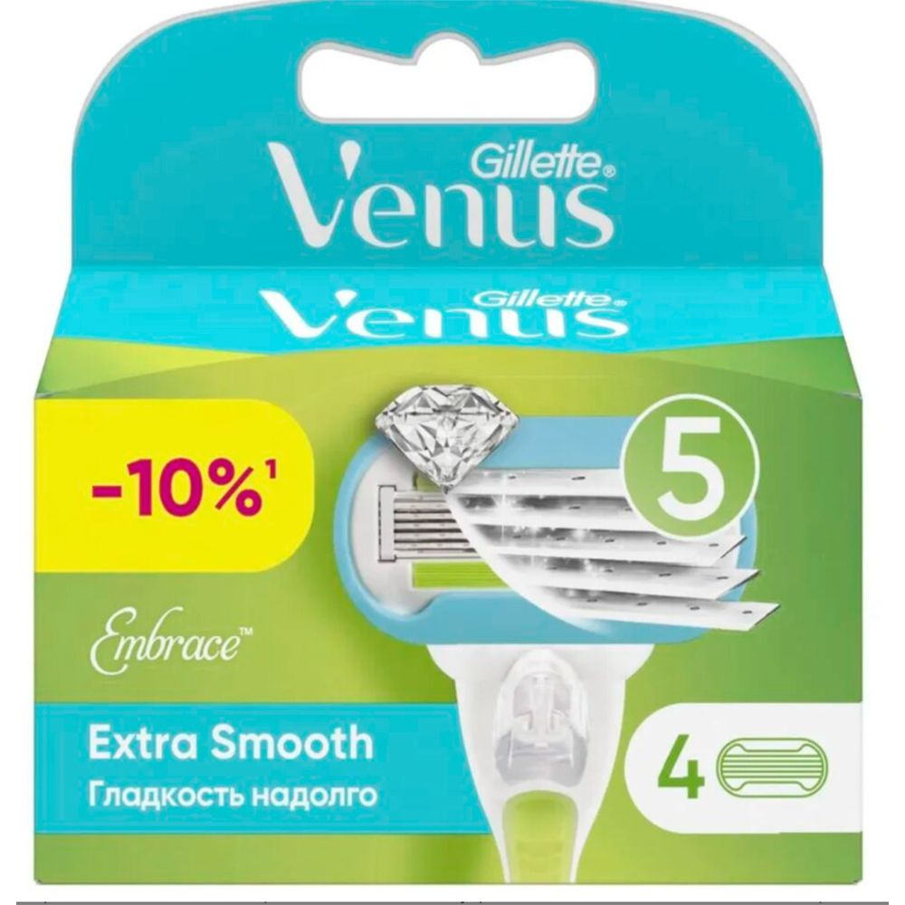 Gillette Venus Сменные кассеты Embrace, 4 шт. #1