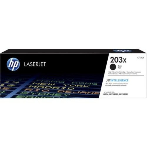 Картридж лазерный HP 203X CF540X черный (3200стр.) для HP M254/280/281 #1