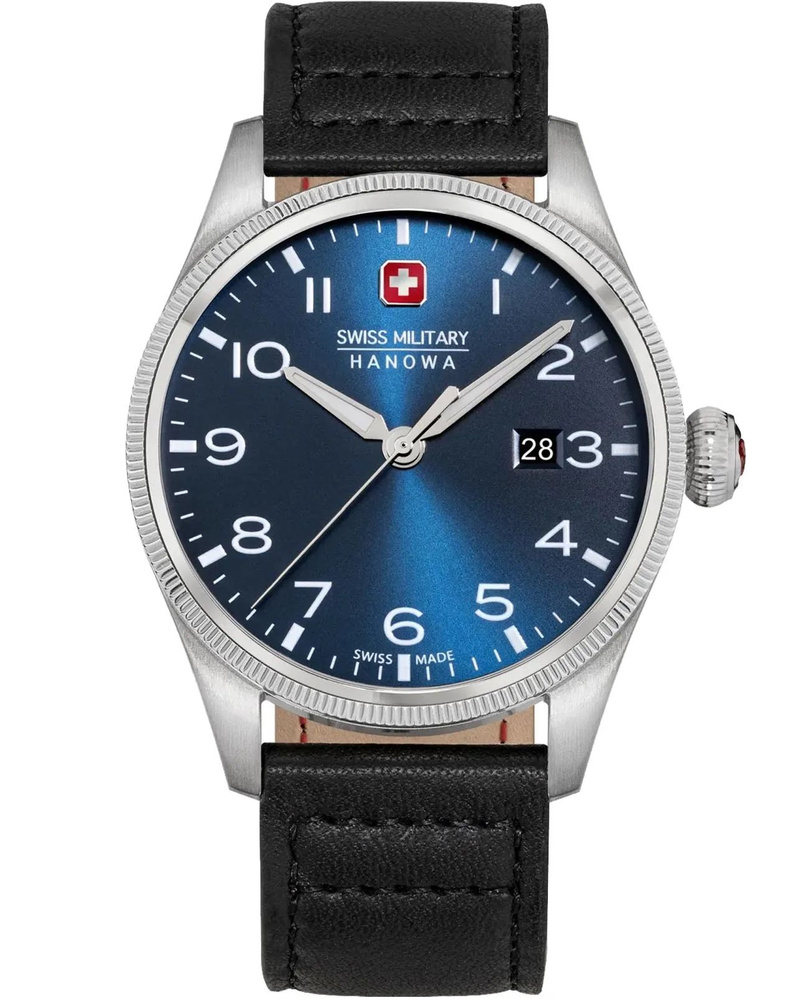 Часы наручные мужские Swiss Military Hanowa Thunderbolt Chrono SMWGB0000805. Кварцевый хронограф. Часы #1