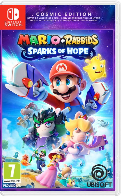 Игра Mario + Rabbids: Sparks of Hope. Cosmic Edition (Nintendo Switch, Русские субтитры)  #1