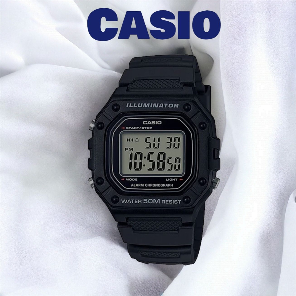 Наручные часы CASIO W-218H-1A #1