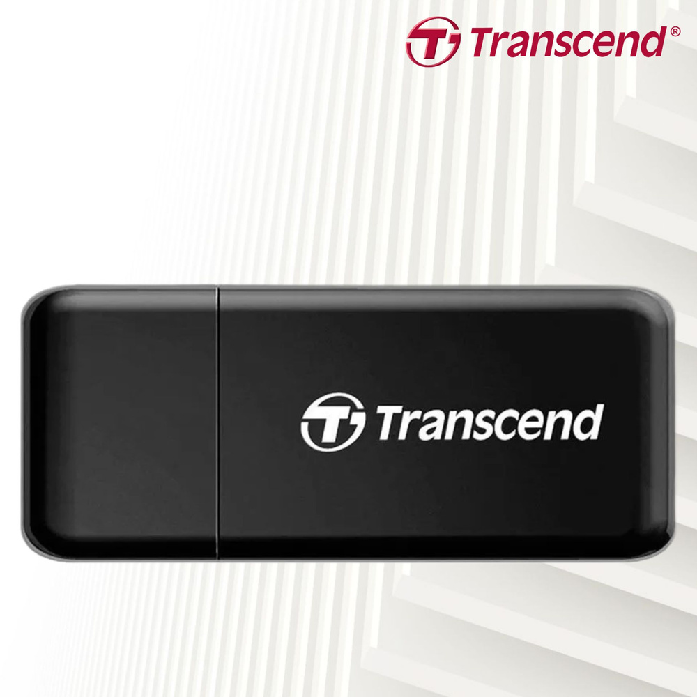 Кардридер Transcend TS-RDF5K USB 3.1 для карт памяти SD/microSD (TS-RDF5K) #1