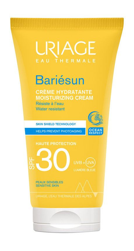 Солнцезащитный увлажняющий крем для чувствительной кожи лица и тела Bariesun Moisturizing Cream SPF 30, #1