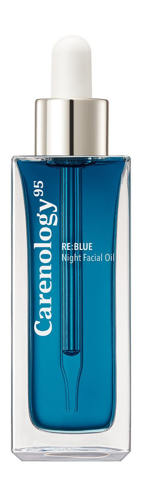 Восстанавливающее ночное масло для лица с голубой пижмой, Re:Blue Night Facial Oil, 50 мл  #1