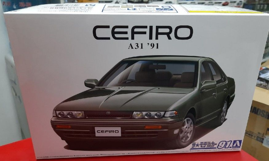 Сборная модель Aoshima 1:24 06111 Nissan Cefiro A31 '91 #1