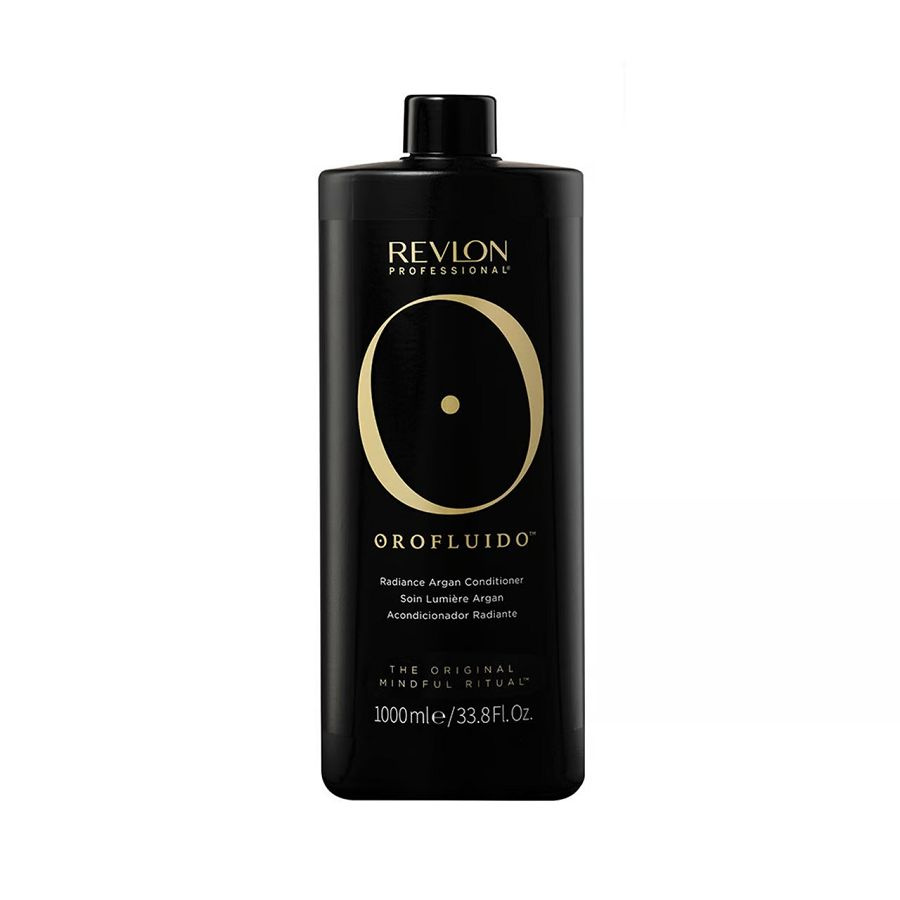 Revlon Orofluido Conditioner - Кондиционер для блеска волос с аргановым маслом 1000 мл  #1