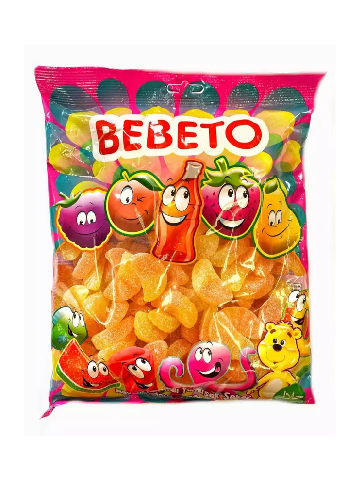 Мармелад жевательный BEBETO Orange slice, 1000 г #1