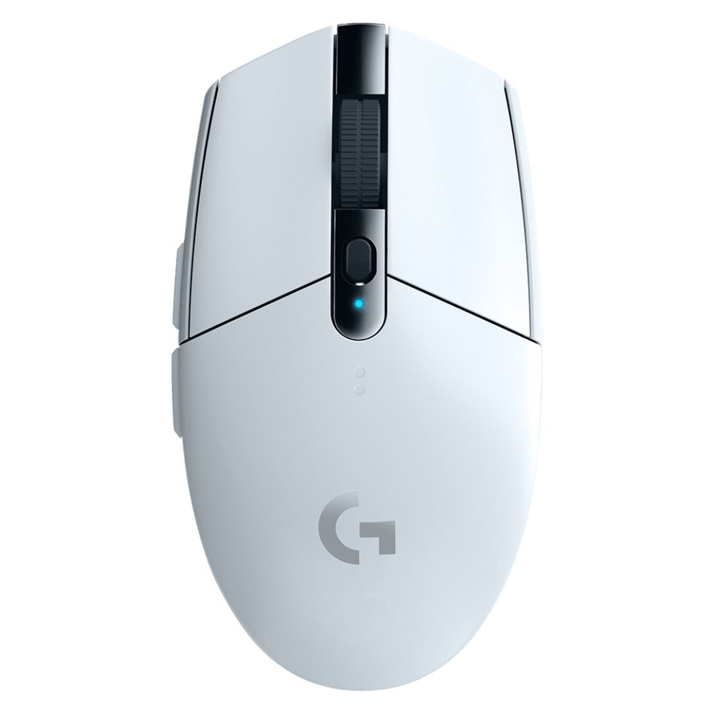 Logitech Игровая мышь беспроводная G304/G305, белый #1