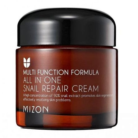 Крем для лица с муцином улитки MIZON ALL IN ONE SNAIL REPAIR CREAM 120мл #1