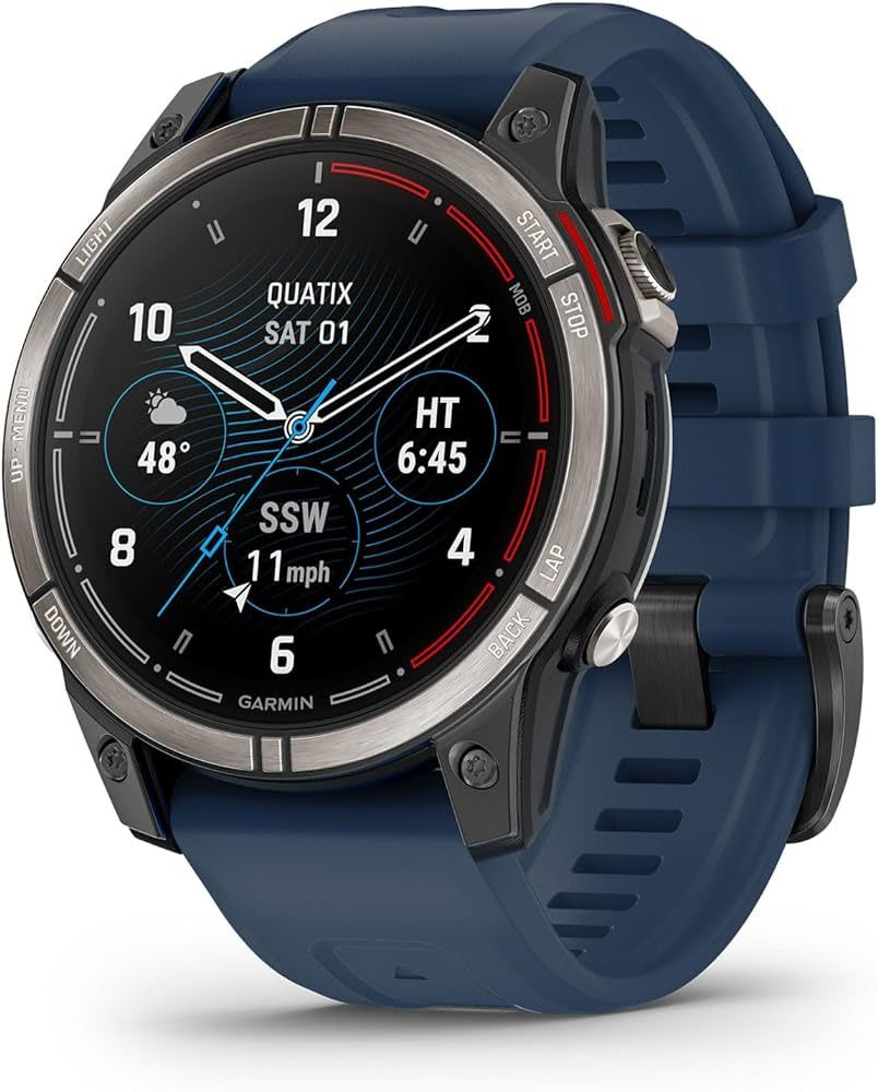 Garmin Умные часы Garmin Quatix 7 pro, blue #1