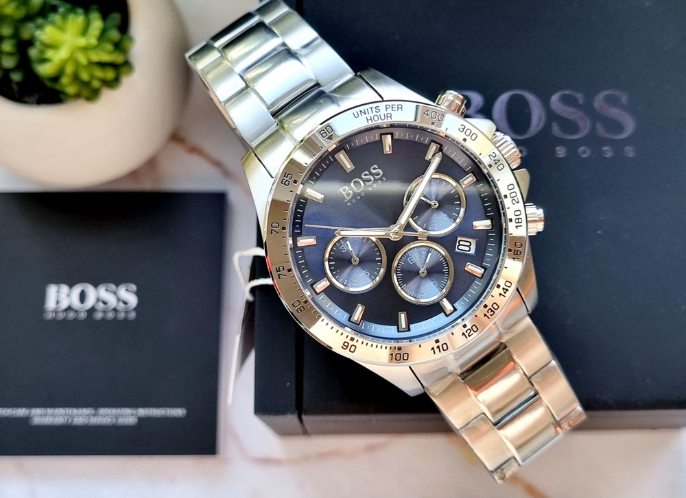 Boss Часы наручные Кварцевые Мужские часы Hugo Boss #1