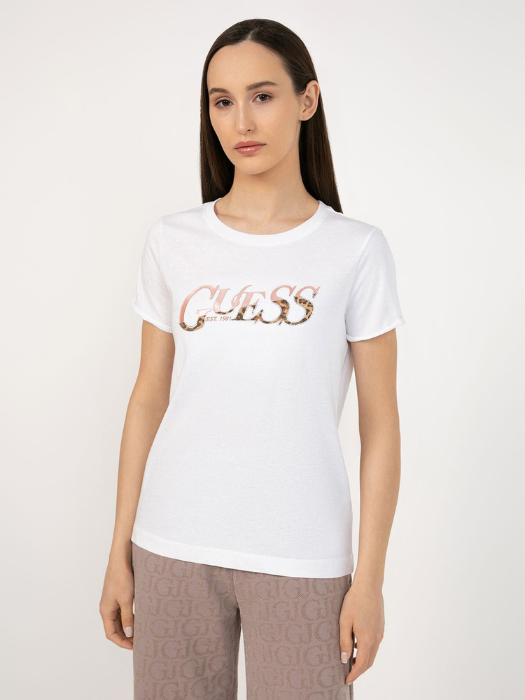 Футболка GUESS SS CN GUESS LEO TEE #1