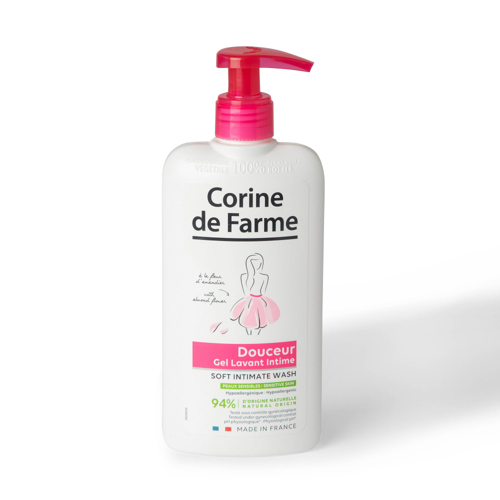 Гель для душа для интимной гигиены ультрамягкий Corine De Farme 250 мл  #1