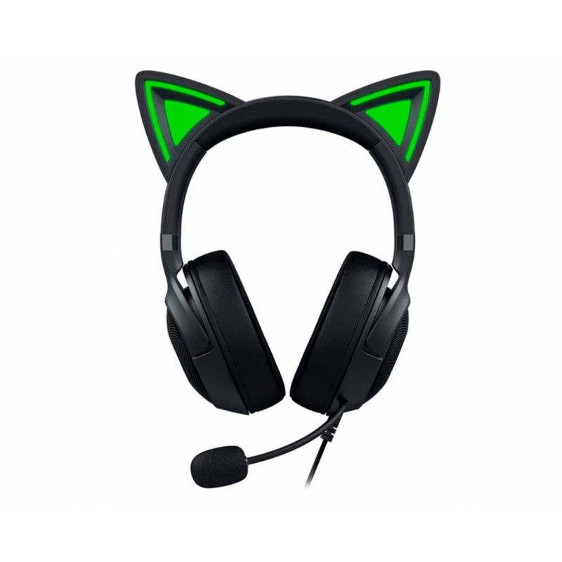 Гарнитура проводная игровая Razer Kraken Kitty V2 (RZ04-04730100-R3M1), 2 м, чёрная  #1