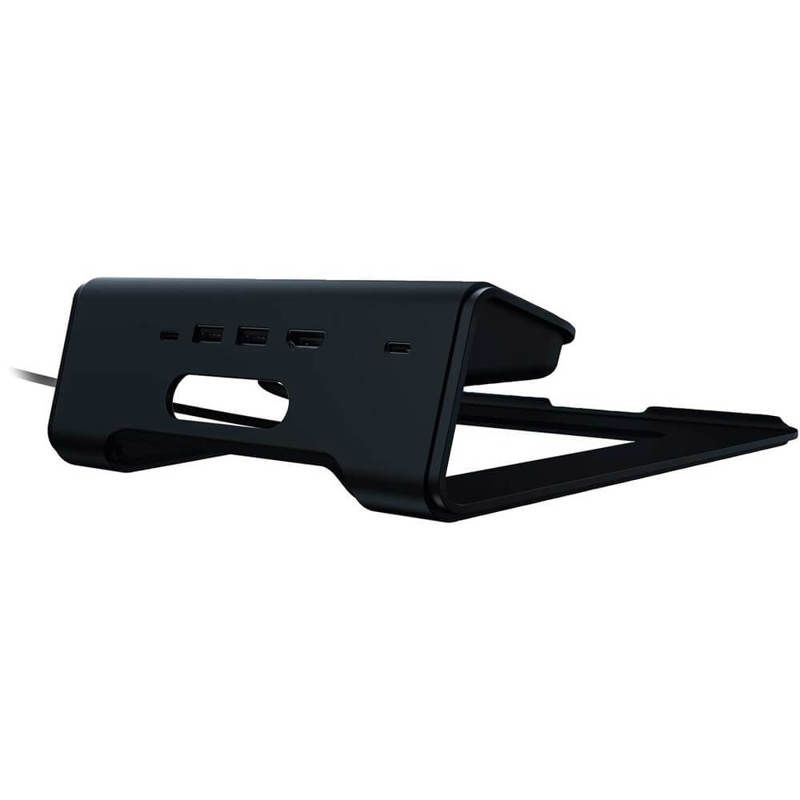 Подставка для ноутбука Razer Laptop Stand Chroma V2 (RC21-01680100-R3M1), чёрная  #1