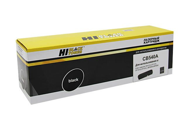 Картридж CB540A Black для HP CLJ CM1300; CM1312; CP1210; CP1215 #1